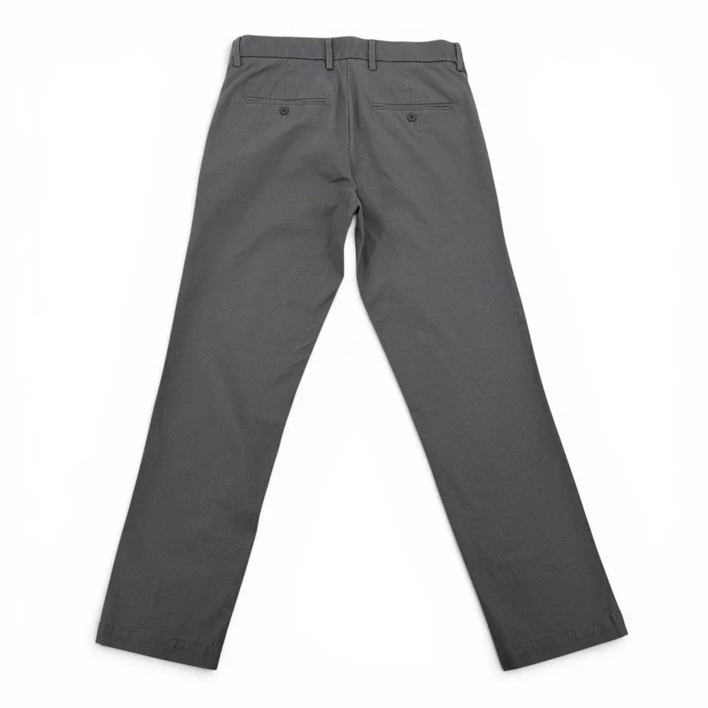 Gap Straight Stretch Chinos NWT Mens 31x30 Soft Black Cotton Pants
